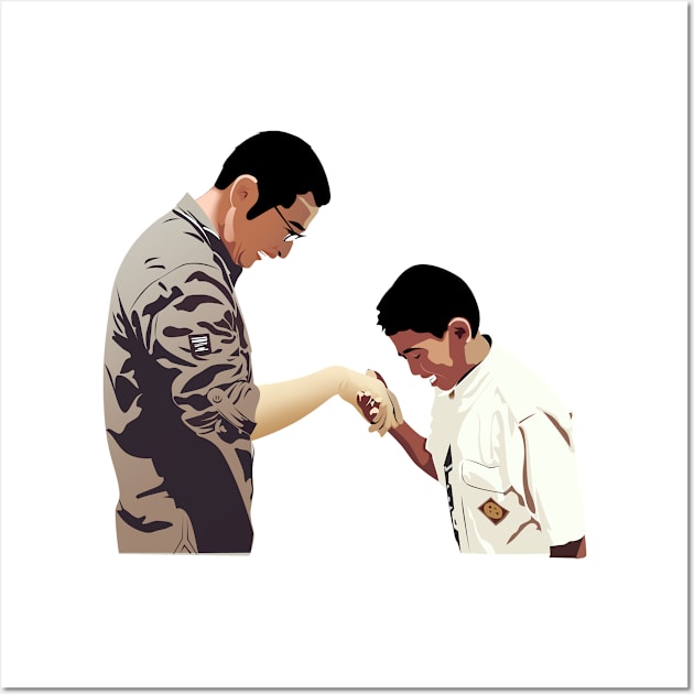 father and son Wall Art by INDONESIA68